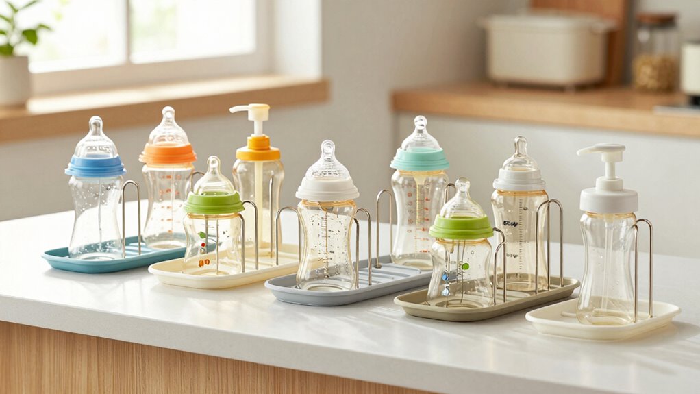 baby bottle drying racks