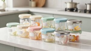 baby bottle storage solutions