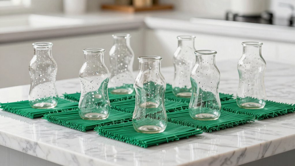 bottle drying mats selection