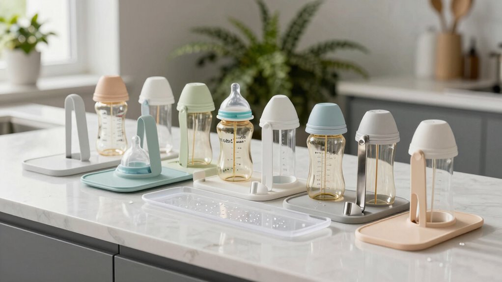 compact baby bottle racks