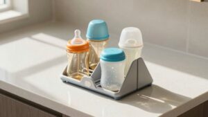 compact baby bottle racks