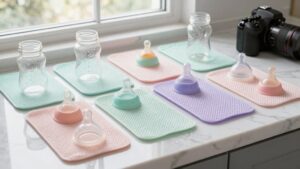 dish drying mats for bottles