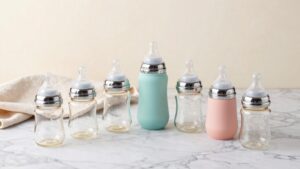 glass baby bottle sets