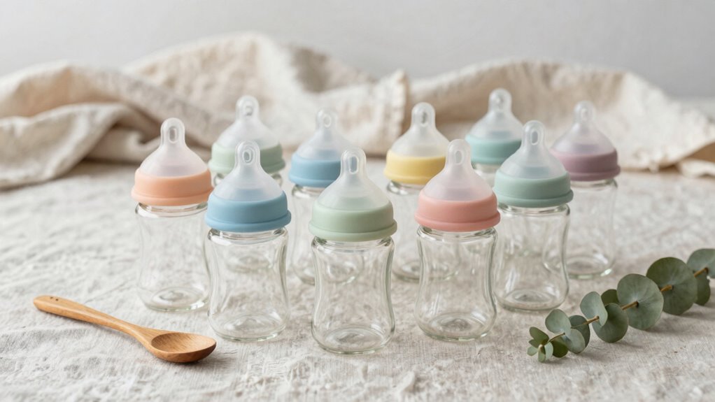 glass baby bottle twin pack