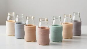 heat resistant glass bottle sleeves