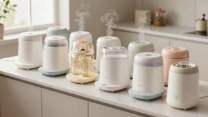 nine hot air baby sterilizers