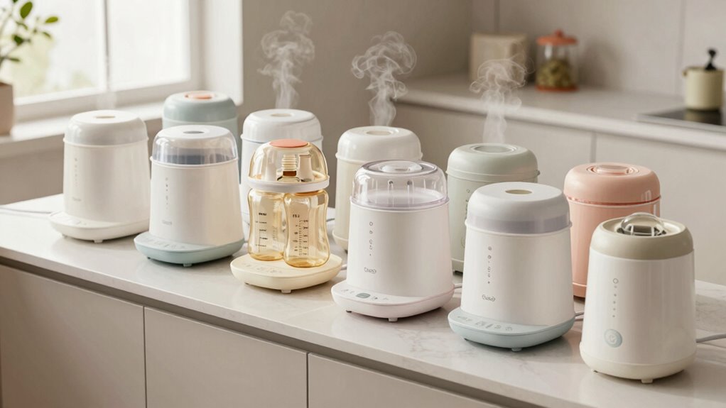 nine hot air baby sterilizers