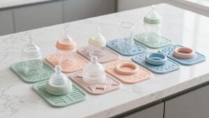 non slip baby bottle drying