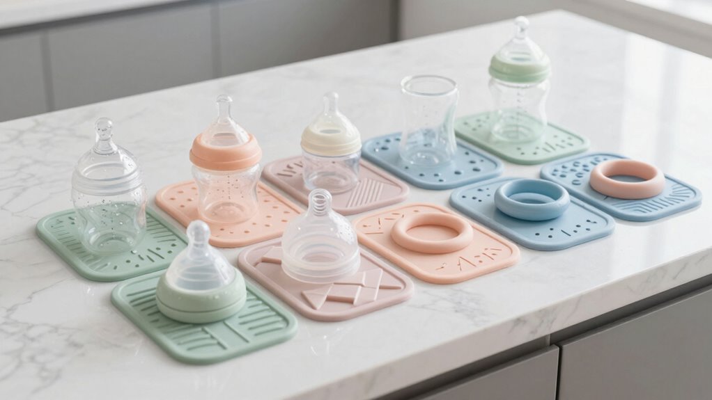 non slip baby bottle drying