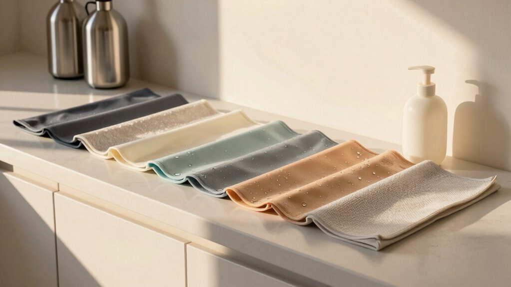 quick drying bottle drying mats