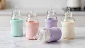 safe anti slip baby bottles