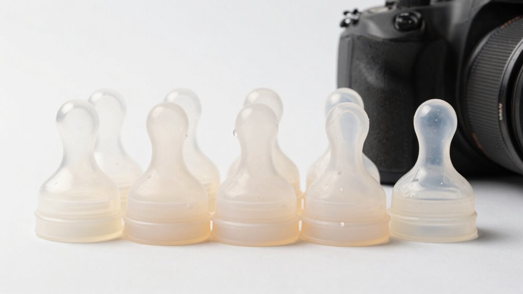 soft silicone bottle nipples