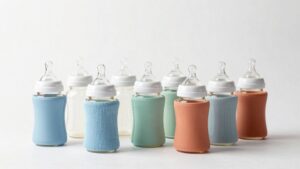 stylish glass bottle sleeves