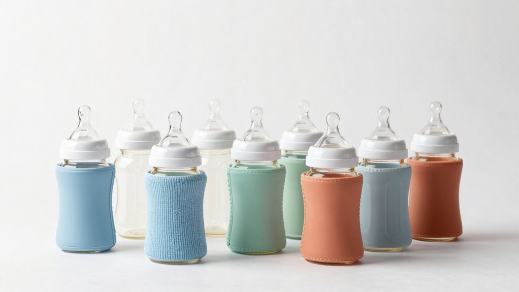 stylish glass bottle sleeves