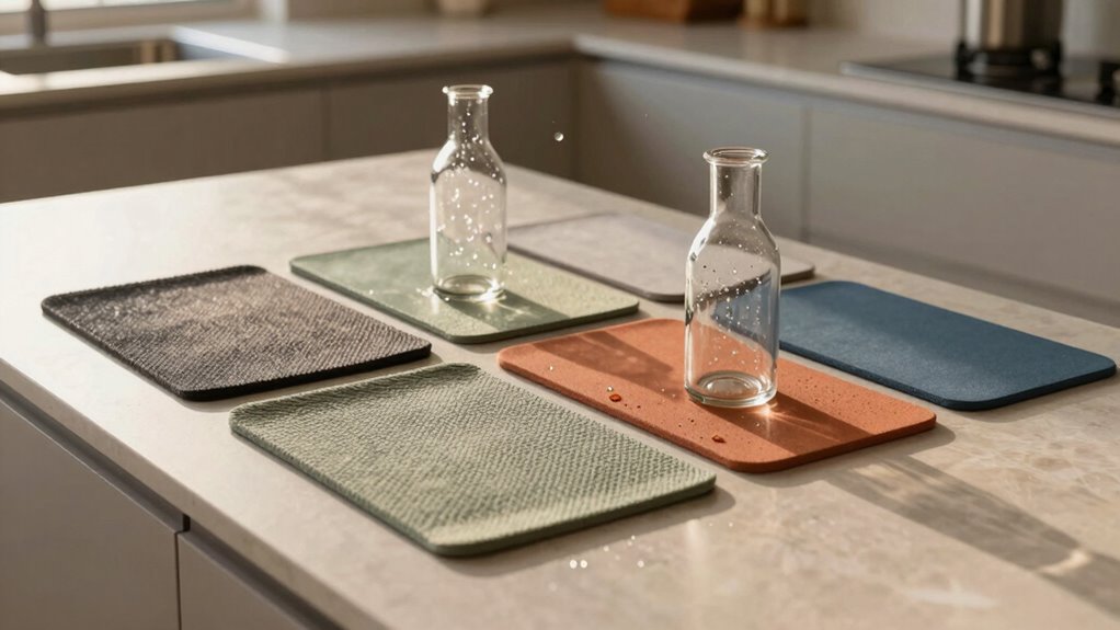 top absorbent drying mats