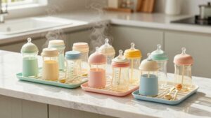 top baby bottle drying racks