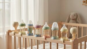 top crib bottle holders