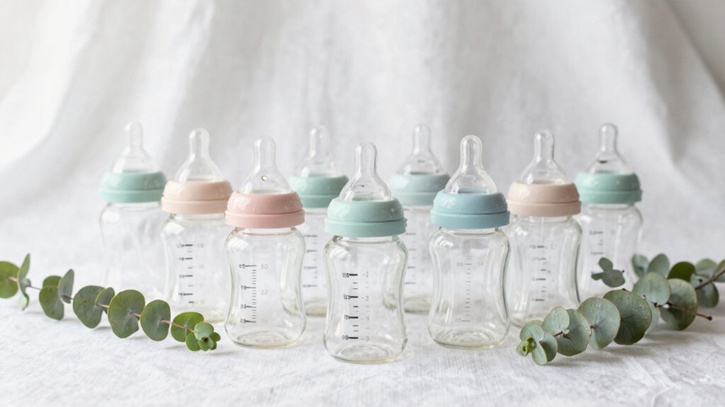top glass baby bottles