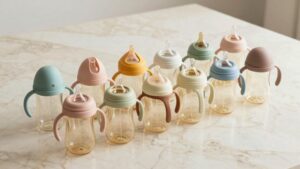 top narrow neck bottle handles