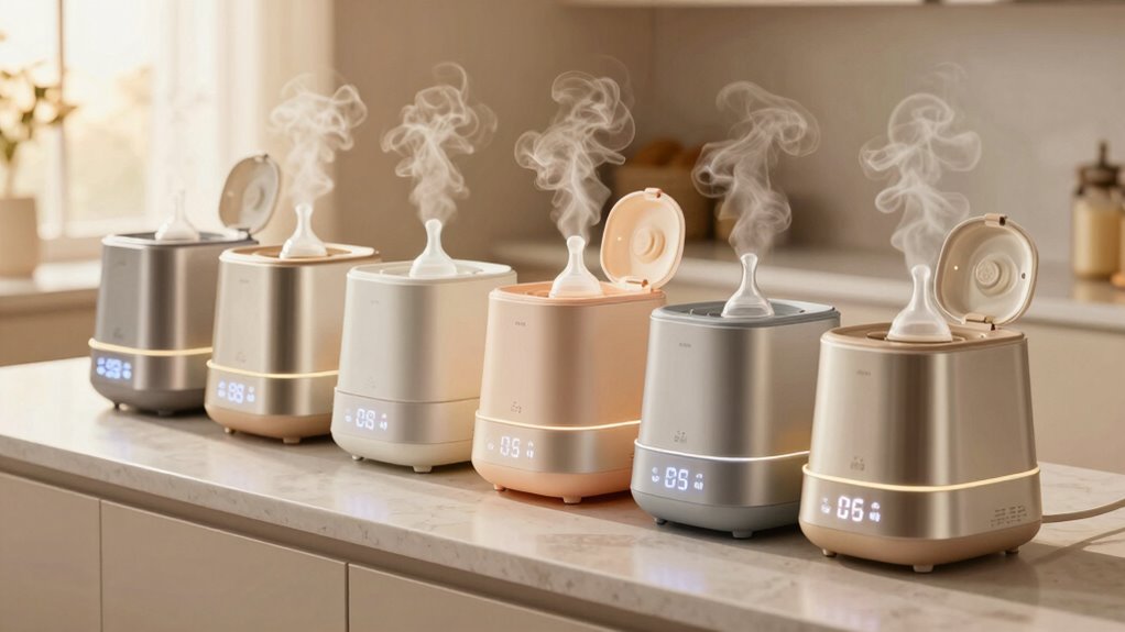 top timed baby bottle sterilizers